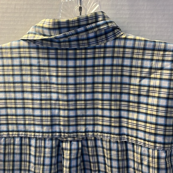 Large chaps plaid button up sku:A18 - Picture 4 of 6